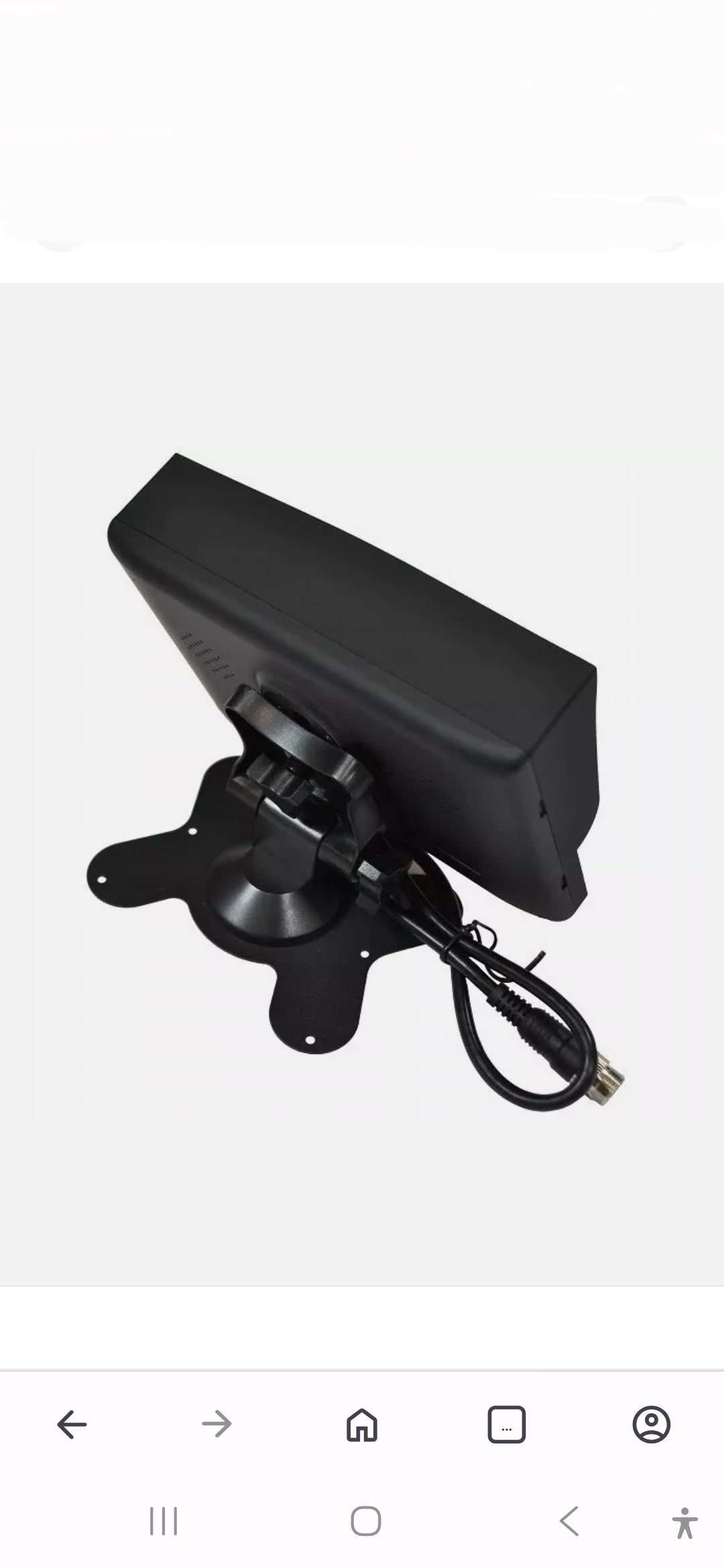 Kit camera de recul+ ecran 7" renault master 3